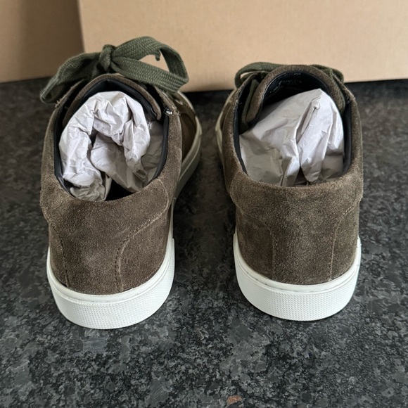 FRYE SINDY MOTO SNEAKERS FATIGUE OLIVE GREEN SIZE 7.5 - Picture 5 of 11